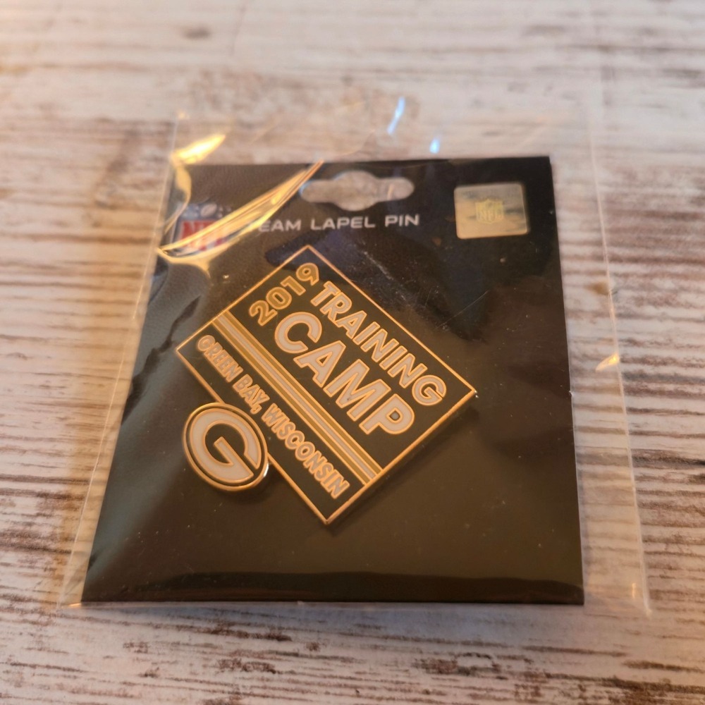Green Bay Packers 2019 Training Camp Collector Pin - NFL - New in Package